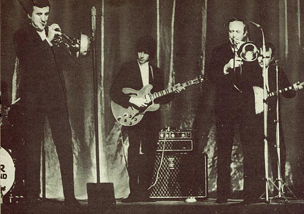 Stu Morrison and Chris Barber in East Berlin